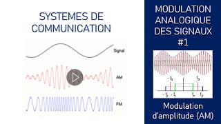 Systèmes de communication 1 Modulation damplitude analogique AM [upl. by Ottilie]