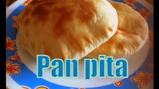 Receta Pan de Pita árabe fácil [upl. by Aryl281]