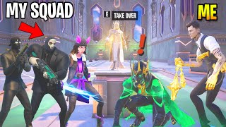 I Took Over BOSSES As The Midas Squad In Fortnite [upl. by Sjoberg467]