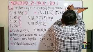 MACROECONOMÍA 2do Parcial UCAM 12024 Ejercicio 2Mercado de Bienes IS [upl. by Sheldon]