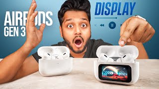 EXCLUSIVE  I Tried UNRELEASED AirPods 3 PRO with a DISPLAY [upl. by Iatnohs393]