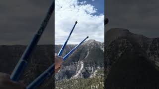 Mt Charleston peak from where we are on north loop outdooradventure [upl. by Fabri]