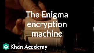 The Enigma encryption machine  Journey into cryptography  Computer Science  Khan Academy [upl. by Ludewig886]