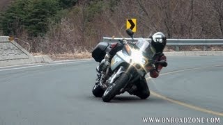 BMW R1100S Winding corner movie  Remus exhaust [upl. by Aliuqat944]