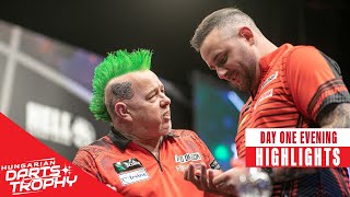 DAY ONE IN BUDAPEST COMPLETE  Day One Evening Highlights  2024 Hungarian Darts Trophy [upl. by Longo]