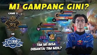 TIM MDL BISA BANTAI JUARA M1  MABAR MANIA  TEAM M1 VS RBL BLITS  GAME 3 [upl. by Nanda]