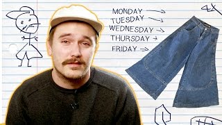 I Wore JNCO Jeans For A Week [upl. by Isiah]