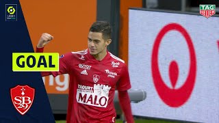 Goal Romain FAIVRE 90 3 pen  SB29 OLYMPIQUE LYONNAIS  STADE BRESTOIS 29 22 2021 [upl. by Anyaj]