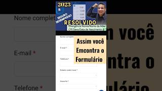 formulário para resolver a sua Divergência seguro desemprego RESOLVIDO [upl. by Elephus671]