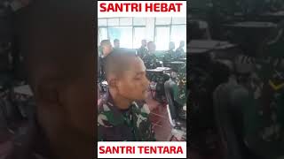 Santri Jadi Tentara berkah Al Quran Nur Karim 2024 [upl. by Novello]