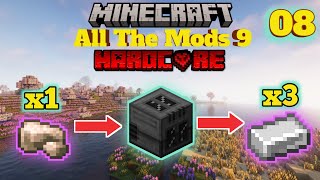 Mekanism 3x Ore Processing All The Mods 9 Hardcore EP08 [upl. by Helm652]