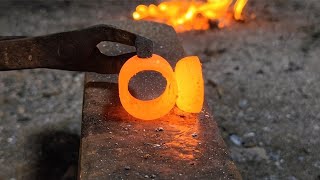 meking a marking knife  How to make a Amazing Knives Blacksmith [upl. by Acinomahs]