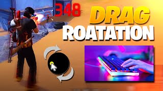 How To Do Rotation Drag In Pc For More Headshots  Free Fire [upl. by Eigla]