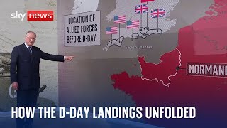 DDay What happened during the Normandy landings 80 years ago [upl. by Angle]