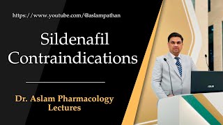 Contraindications of Sildenafil [upl. by Nevaeh]