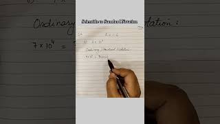 How to change scientific notation into standard notationclass 9 ex 21 Q2 maths shorts [upl. by Egap]