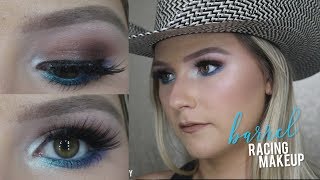 BARREL RACING MAKEUP TUTORIAL [upl. by Abeu]