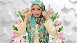 6 TUTORIAL TUDUNG BAWAL ⚘ CARA MUDAH amp SIMPLE PAKAI HIJAB SEGI EMPAT CANTIK KEKINIAN  HIJAB LEBARAN [upl. by Eellek]