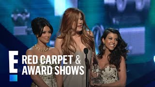 The Peoples Choice for Favorite TV Guilty Pleasure is KUWTK  E Peoples Choice Awards [upl. by Cocks786]