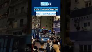 NAPOLI PALERMO LIVE 🔴 Guardate cos’accade fuori lo stadio Maradona 🚨 [upl. by Adiahs]