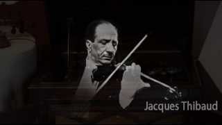 Jacques Thibaud  Mozart  Rondo in G 1936 [upl. by Iruahs]