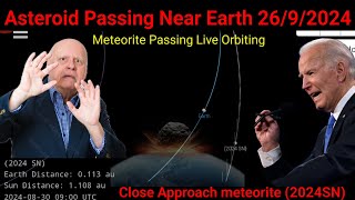 Asteroid Coming Today Asteroid passing Earth today live tracker NASA asteroid warning today [upl. by Farhi1]