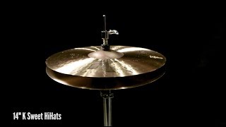 Zildjian Sound Lab 14quot K Sweet HiHats [upl. by Afra]