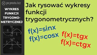 Jak rysować wykresy funkcji trygonometrycznych [upl. by Naillik323]