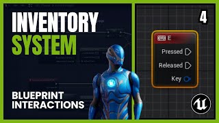 UE5  Inventory System Blueprint Interactions 4 [upl. by Ahsenid117]