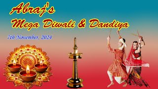 Abrajs Mega Diwali and Dandiya event [upl. by Aneehsar]