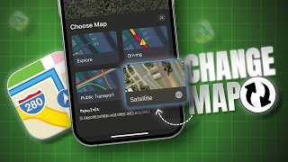 How To Change Apple Maps to Satellite View on iPhone  Show Apple Maps in Satellite Mode on iOS 18 [upl. by Ailedroc]