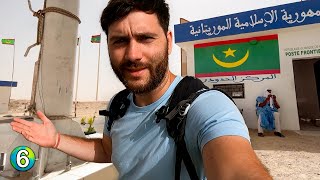 Entré a MAURITANIA desde el Desierto 🇲🇷  Cruzando de España🇪🇸 a Gambia🇬🇲 en Autobús  Día 6 [upl. by Annaitat30]