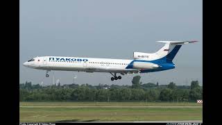 Pulkovo airlines flight 602 CVR Recording july 9 2004 his tail engine stopped 2 [upl. by Kempe]