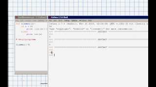 Gaußklammerfunktion in Python programmieren HD [upl. by Nerreg]