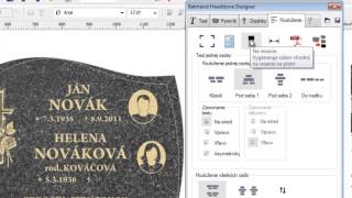 Headstone Designer 2 Ukážka práce s programom [upl. by Meeks]