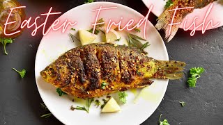 Jamaican Best Easter Fried Fish Recipe Tips shorts ￼ [upl. by Caines]