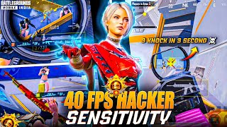 40 FPS Hacker Sensitivity 32 Update  Bgmi Gameplay [upl. by Ytirahs33]