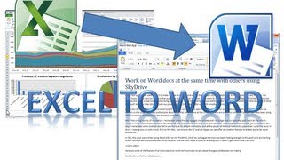 How to Write on Word from Excel using VBA [upl. by Aratihc]