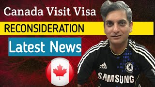 Canada Visa On Reconsideration  Strong Grounds  zee vlogs [upl. by Idihsar464]