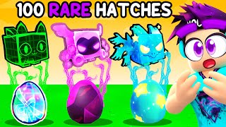 Best 100 Hatches in Pet Simulator X [upl. by Aicatsue]