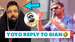 YO YO HONEY SINGH FINALLY REPLY TO BADSHAH 🤣 ROASTED GIAN 🔥 VIGDIYAN HEERAN [upl. by Yeslah]