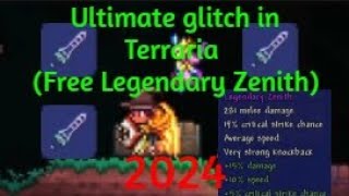 Terraria  Ultimate NEW duplication glitch 2024 1449 100 STILL WORKING [upl. by Hinckley685]