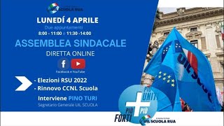 Assemblea Sindacale Nazionale Uil Scuola [upl. by Doria]