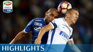 Empoli  Inter  02  Highlights  Giornata 5  Serie A TIM 201617 [upl. by Taran479]