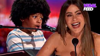 Original Song By Young Boy BLOWS THE JUDGES AWAY On Americas Got Talent 2024  VIRAL FEED [upl. by Reidid]