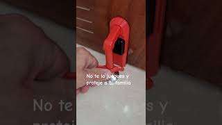 Tope de Seguridad para puertas con alarma incluida antirrobos antirrobo okupas seguridad alarma [upl. by Irakab]