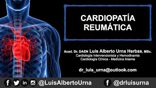 Fiebre Reumática Aguda y Cardiopatía Reumática [upl. by Llenehs]