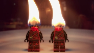 BURNING LEGO NINJAGO KAI [upl. by Akirat165]