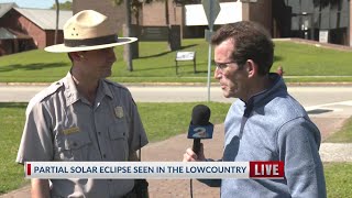 Fort Moultrie invites people to watch solar eclipse on Sullivans Island [upl. by Oicnerolf]