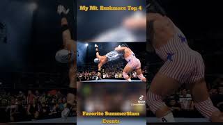 My Mt Rushmore Top 4 Favorite SummerSlam Events 1992 1998 2002 2005 [upl. by Strong]